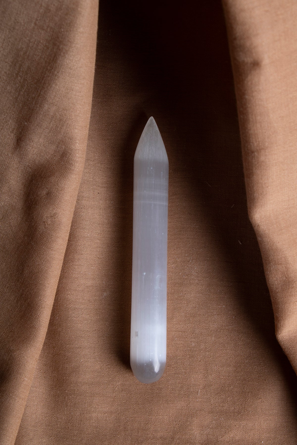 SERTİFİKALI Selenit Doğal Taş Obje ODT093