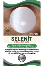 Sertifikalı Selenit Doğal Taş Küre No:2 P068