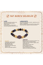 Sertifikalı Yay Burcu Bileklik B040