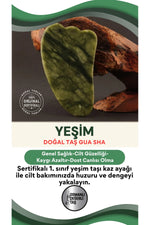 Sertifikalı Yeşim Taşı Doğal Taş Kaz Ayağı. 1. Sınıf Sertifikalı Ma035