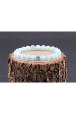 Sertifikalı Larimar Doğal Taş Bileklik 8 Mm B880