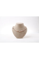 Sertifikalı Pembe Opal Doğaltaş Kolye 6 Mm, M585
