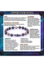 Sertifikalı Başak Burcu Bileklik B058