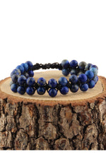 Sertifikalı Lapis Doğal Taşı Bileklik - 6 Mm B656
