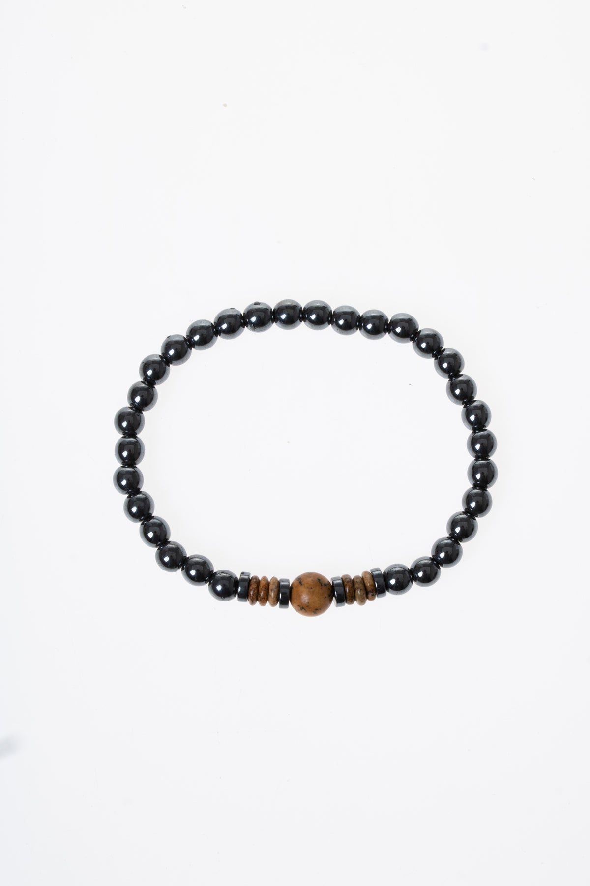 Sertifikalı JASPER & HEMATİT Doğal Taş Bileklik ODT096