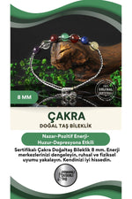 Sertifikalı Çakra Doğaltaş Bileklik 8 Mm, B958