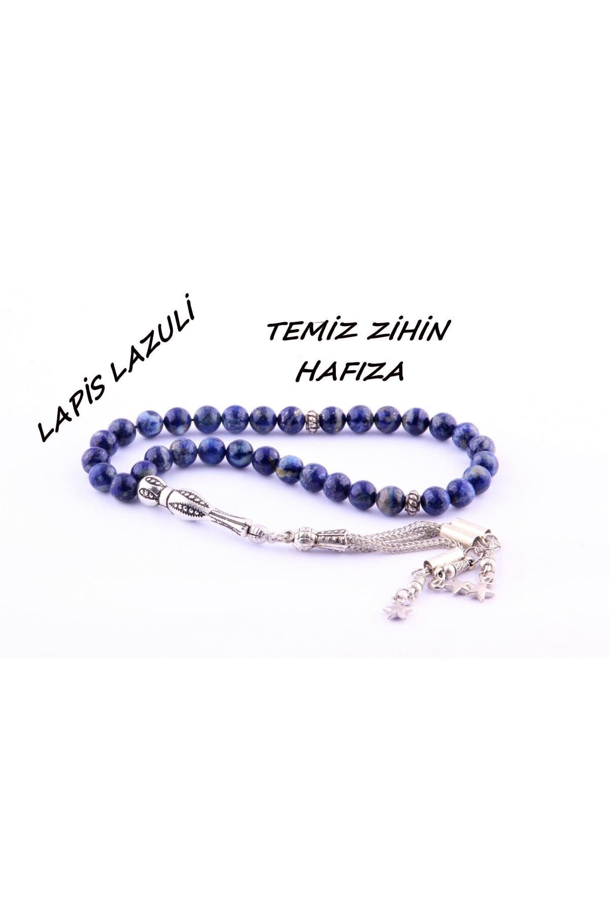 Sertifikalı Lapis Lazuli Doğal Taş Tesbih T184
