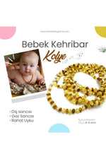 Sertifikalı Bebek Kehribar Kolye M066
