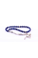 Sertifikalı Lapis Lazuli Doğal Taş Tesbih T184
