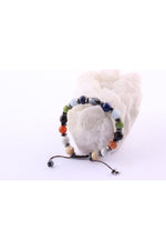 Unisex Öğrenci Bilekliği-shungite-akuamarin-obsidyen-havlit-lapis-yeşim-hakiki Yemen Akiği-sedef