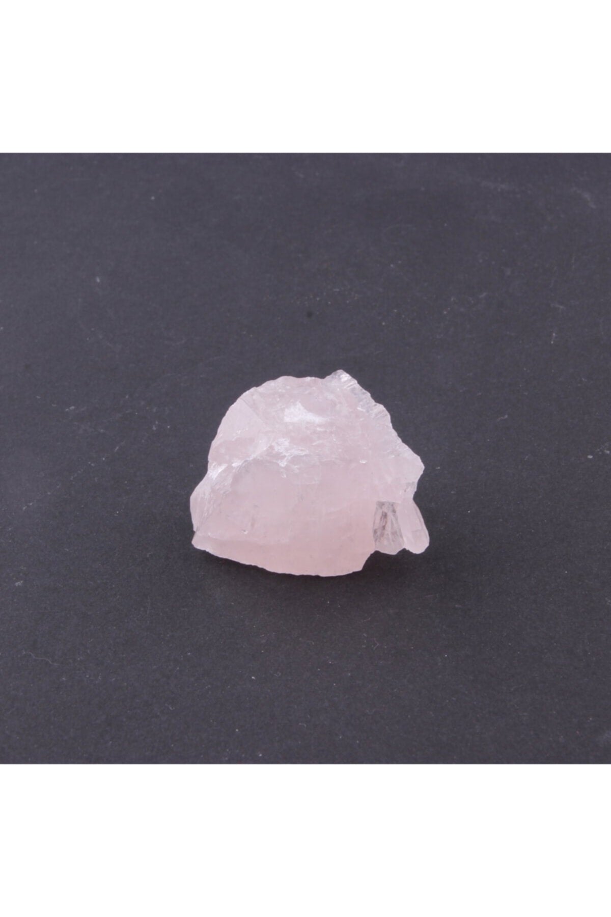 Sertifikalı Pembe Kuvars Doğal Taşı Ham Kaya Parçası - 3 Cm