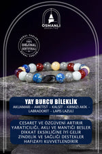 Yay Burcu Doğal Taş 8mm Hematit Bileklik