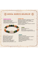 Sertifikalı Boğa Burcu Bileklik B046