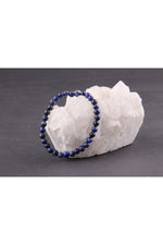 Sertifikalı Lapis Lazuli Doğal Taş Bileklik 6 Mm - B834