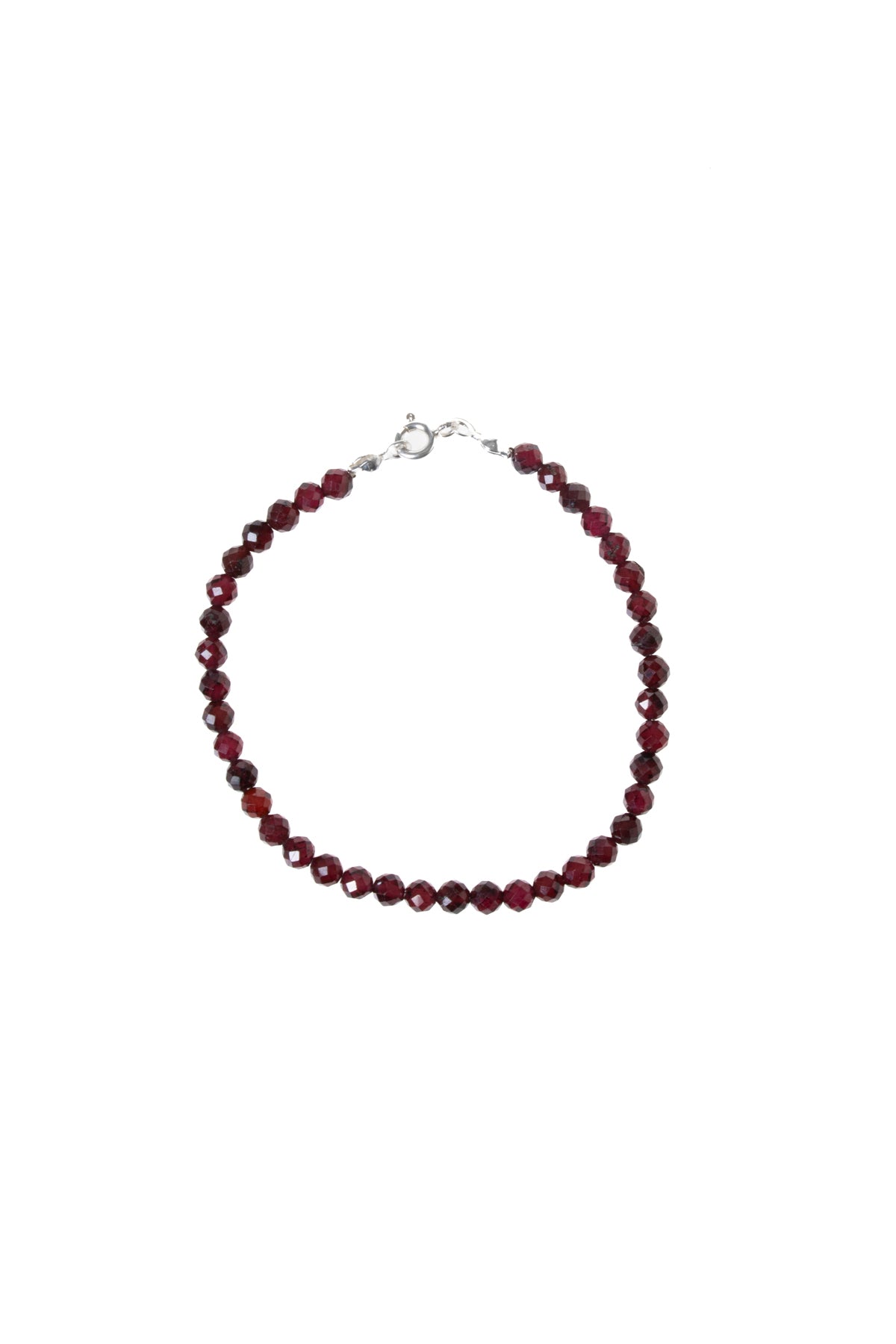 SERTİFİKALI Lal ( Granat ) Doğal Taş Bileklik
