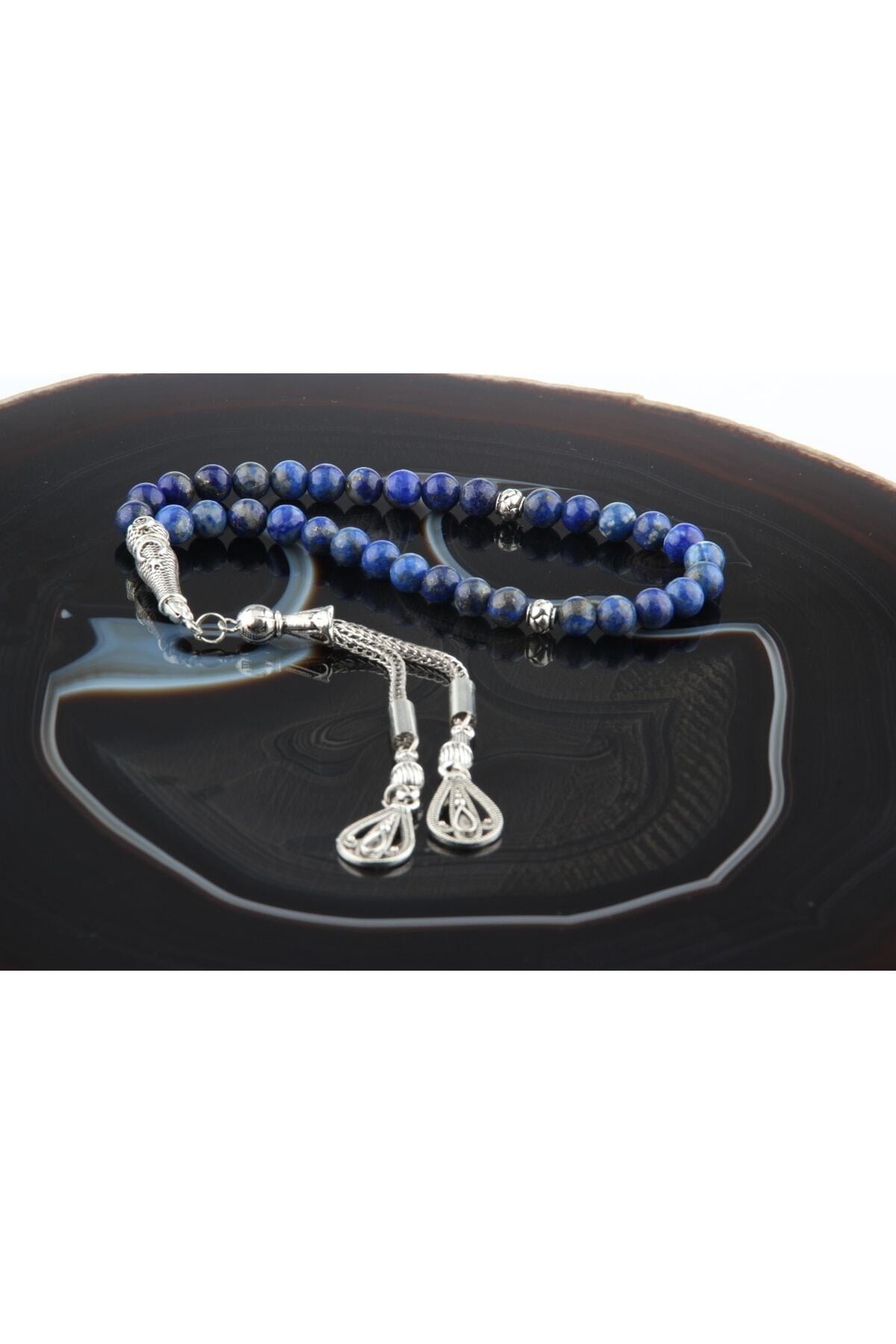 Sertifikalı Lapis Lazuli Doğaltaş Tesbih 6 Mm, T197