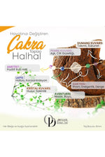 Sertifikalı Çakra Taşları Halhal 6 Mm, B927