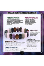 Sertifikalı Başak Burcu Roleks Bileklik B066