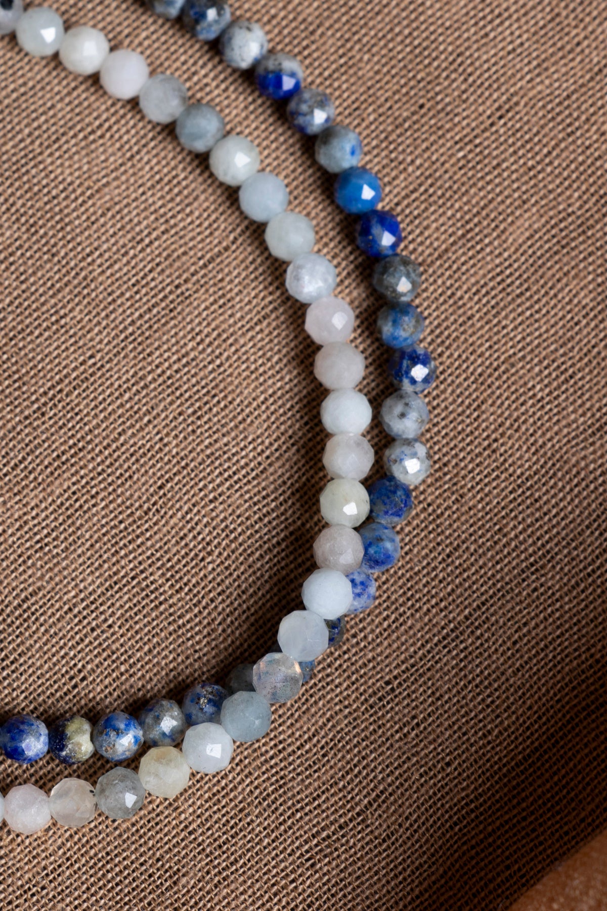 SERTİFİKALI Lapis Lazuli Akuamarin Doğal Taş Gümüş Kapama Bileklik
