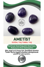 Sertifikalı Ametist Tımbıl Taş