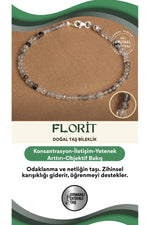Sertifikalı Florit Doğal Taş Bileklik
