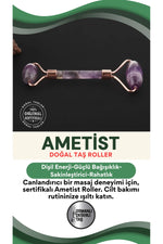 Sertifikalı Ametist Masaj Aleti Roller