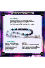 Sertifikalı Kova Burcu 33'lük Tesbih T164
