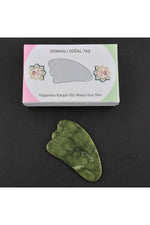 Sertifikalı Yeşim Taşı Doğal Taş Kaz Ayağı Gua Sha. 1. Sınıf Sertifikalı Ma035