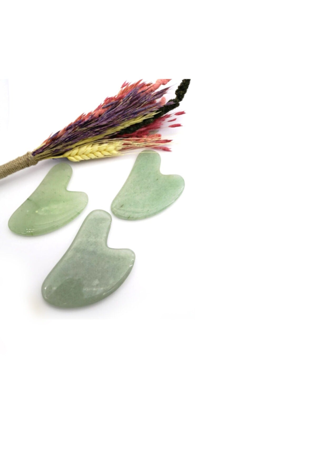 Sertifikalı 1.sınıf Aventurin Doğal Taş Gua Sha (SERTİFİKALI)