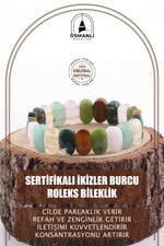 Sertifikalı Ikizler Burcu Roleks Bileklik B063