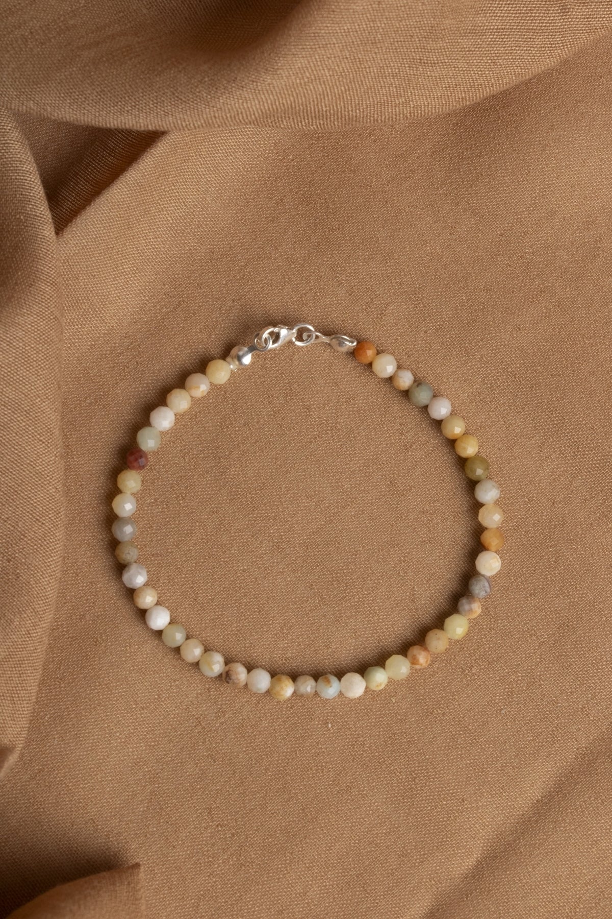 Sertifikalı Opal 3-4 mm Fasetli Kesim Doğal Taş Bileklik