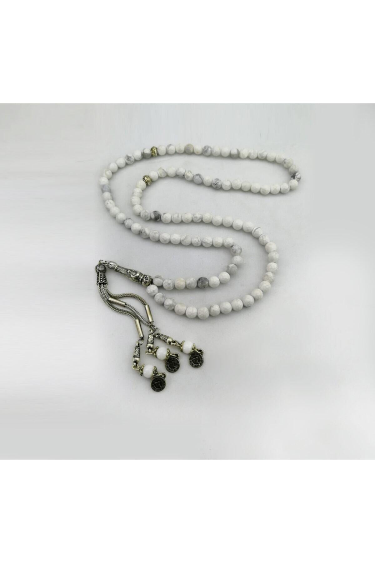 Sertifikalı Havlit 99'luk Doğal Taş Tesbih 6 Mm