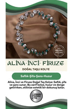 Alina, Inci Firuze Doğal Taş Kolye