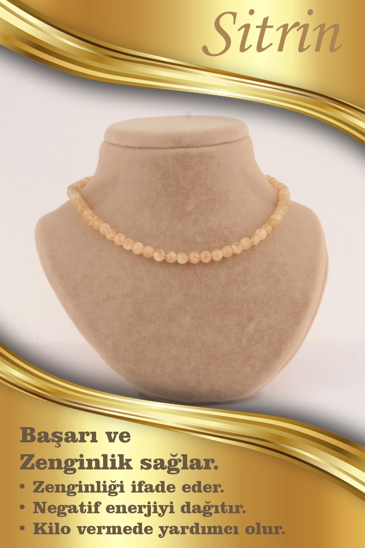Sitrin 6mm Kolye