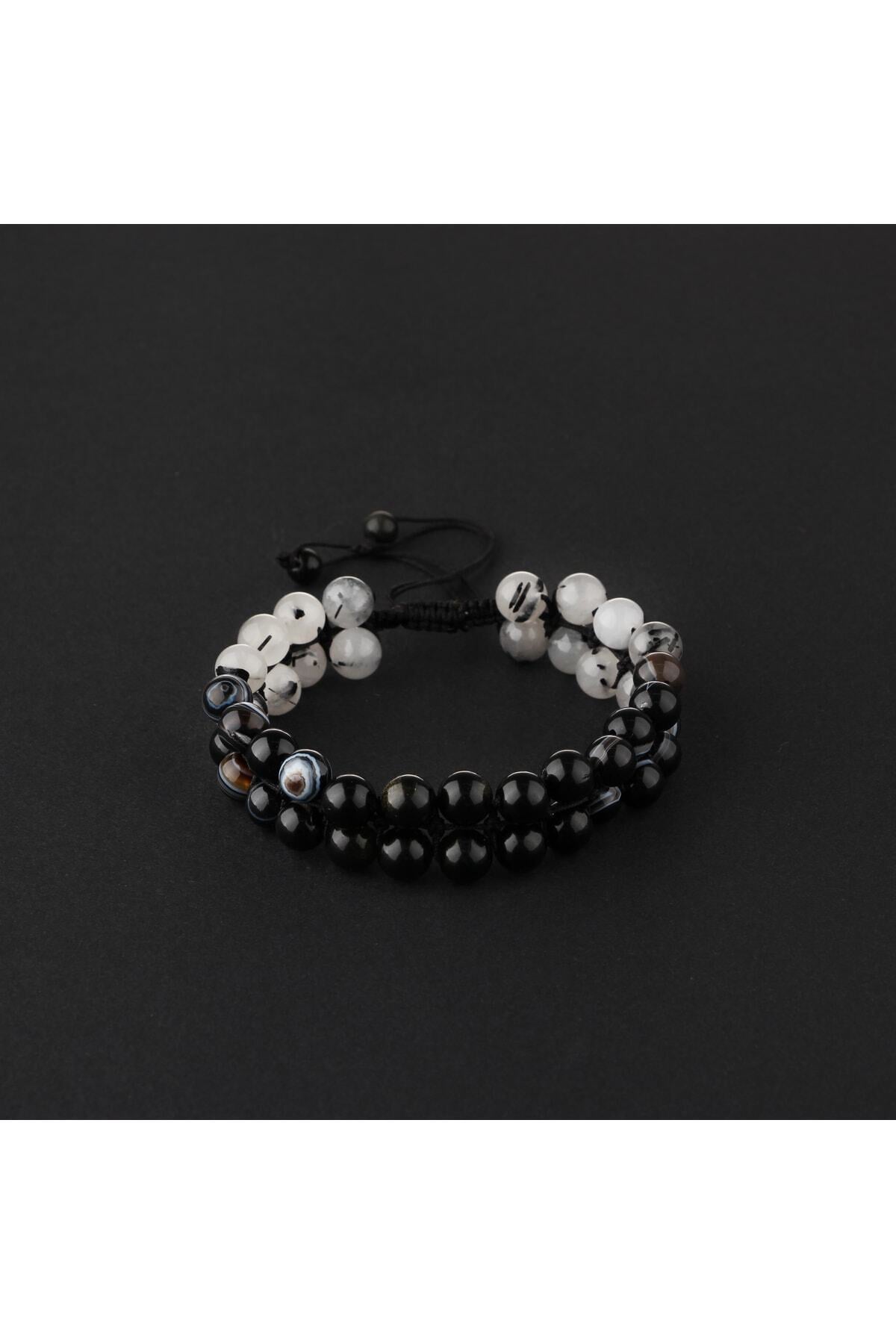Sertifikalı Doğaltaş Uzay Bileklik 8 Mm, B894