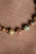 SERTİFİKALI Jasper Doğal Taş Bileklik 6-8 mm