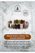 Sertifikalı Terazi Burcu Roleks Bilekliği M028