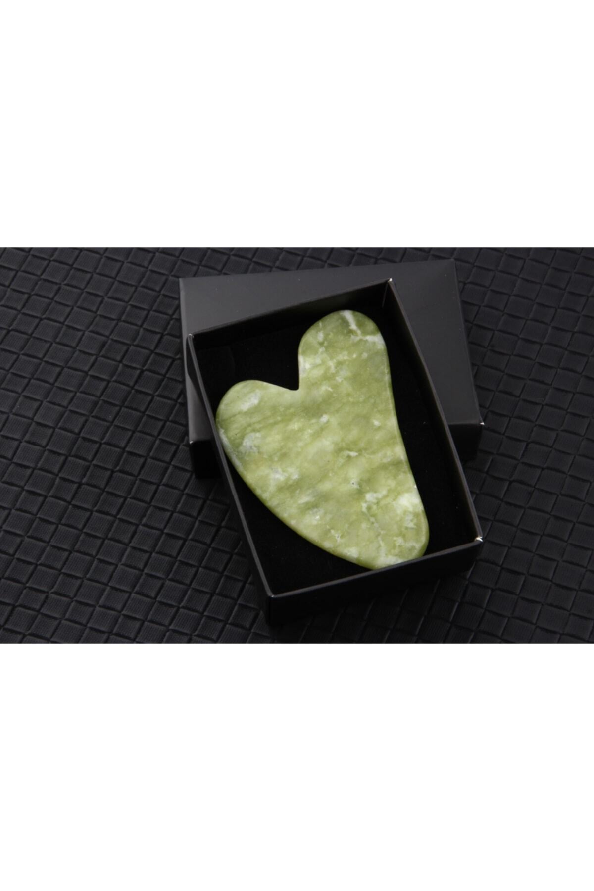 Sertifikalı Yeşim Gua Sha Masaj Taşı
