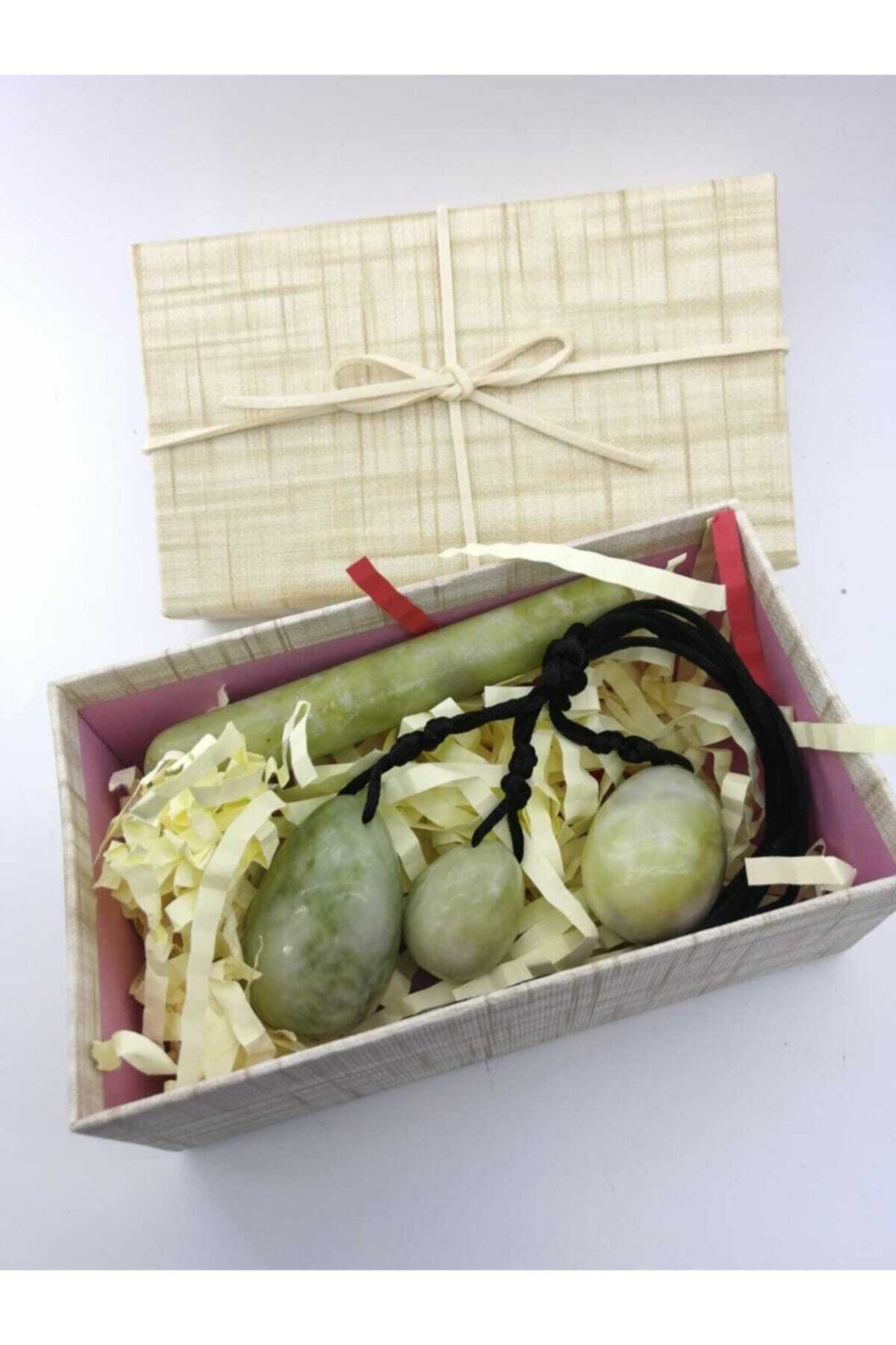 Sertifikalı Yoni Yeşim Egg Masaj Taşı