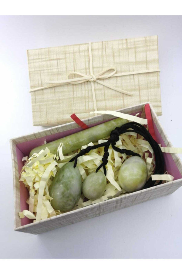 Sertifikalı Yoni Yeşim Egg Masaj Taşı