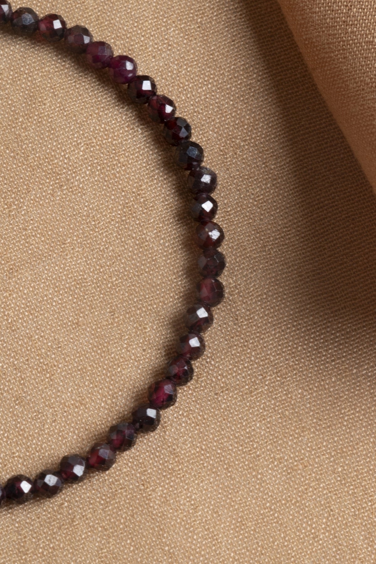 Sertifikalı Lal (Granat) Doğal Taş Bileklik
