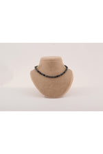 Sertifikalı Karlı Obsidyen 6mm Kolye (DÜĞÜMSÜZ)