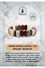 Sertifikalı Akrep Burcu Roleks Bilekliği M027