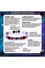 Terazi Burcu Erkek Bilekliği