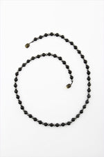 Sertifikalı Shungite Obsidyen Doğal Taş Kolye