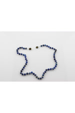 Sertifikalı Lapis Lazuli 6 Mm Düğümlü Kolye