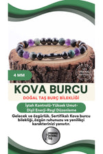 Sertifikalı Kova Burcu Bileklik B055
