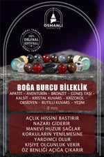 Boğa Burcu Doğal Taş 8mm Hematit Bileklik