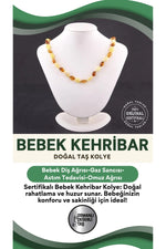 Sertifikalı Bebek Kehribar Kolye M392