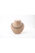 Sertifikalı Gri Jasper Doğaltaş Kolye 6 Mm, M569